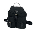 PRADA NYLON DOUBLE BUCKLE BACKPACK
