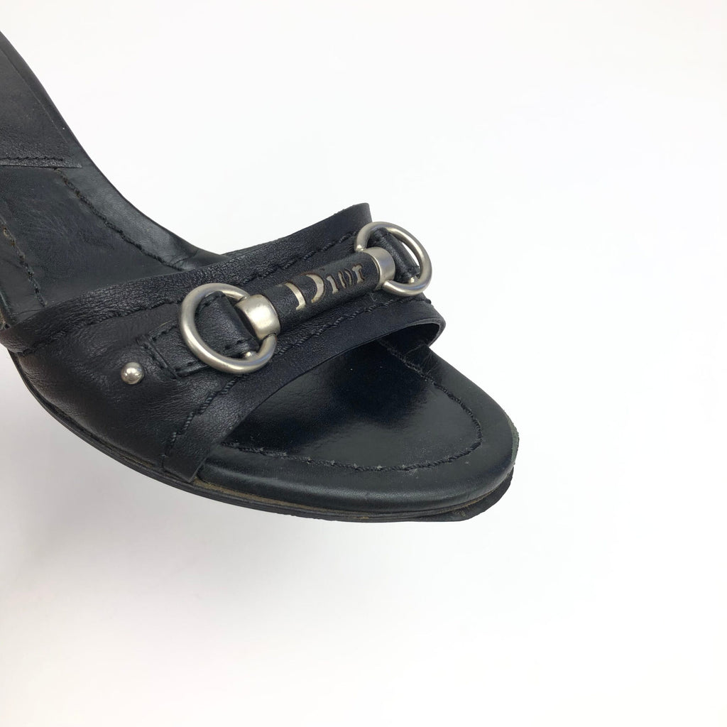 CHRISTIAN DIOR KITTEN HEELS -  UK 3 / US 5 / EU 36