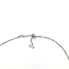 CHRISTIAN DIOR JEWELLED TAG NECKLACE