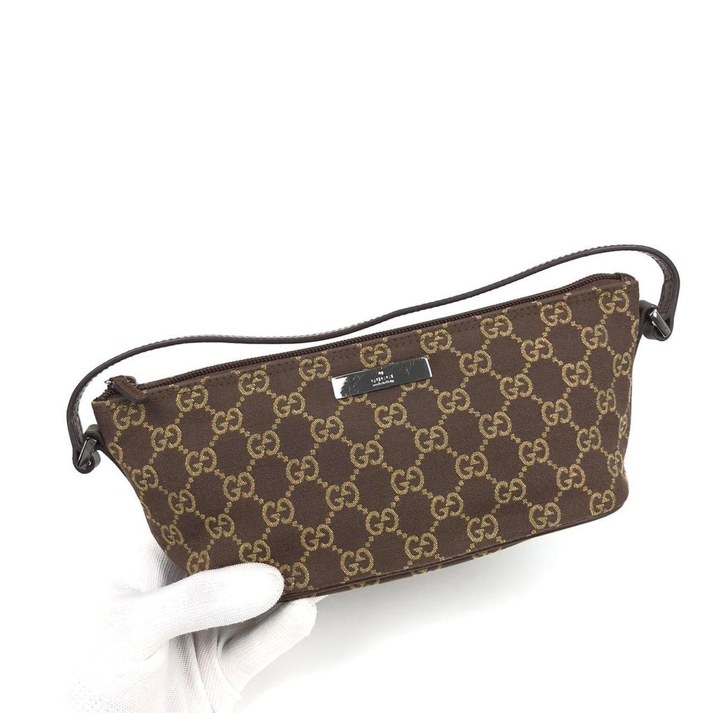GUCCI MONOGRAM SHOULDER BAG