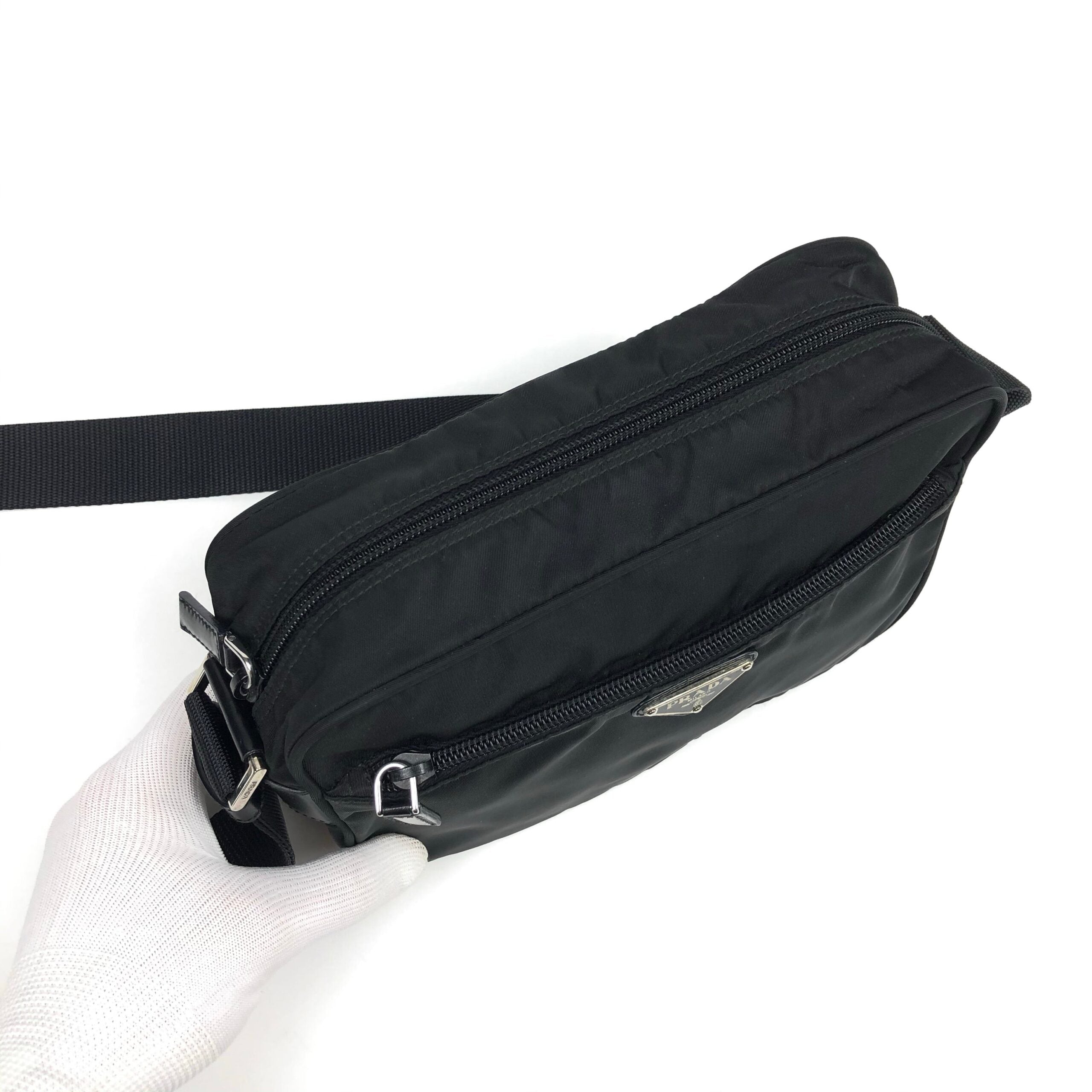 PRADA NYLON CROSSBODY BAG