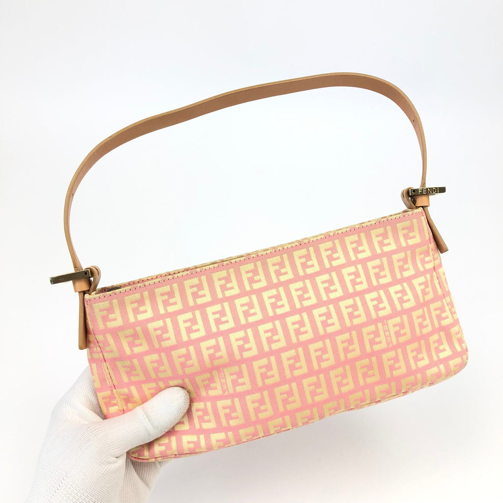 FENDI ZUCCA SHOULDER BAG