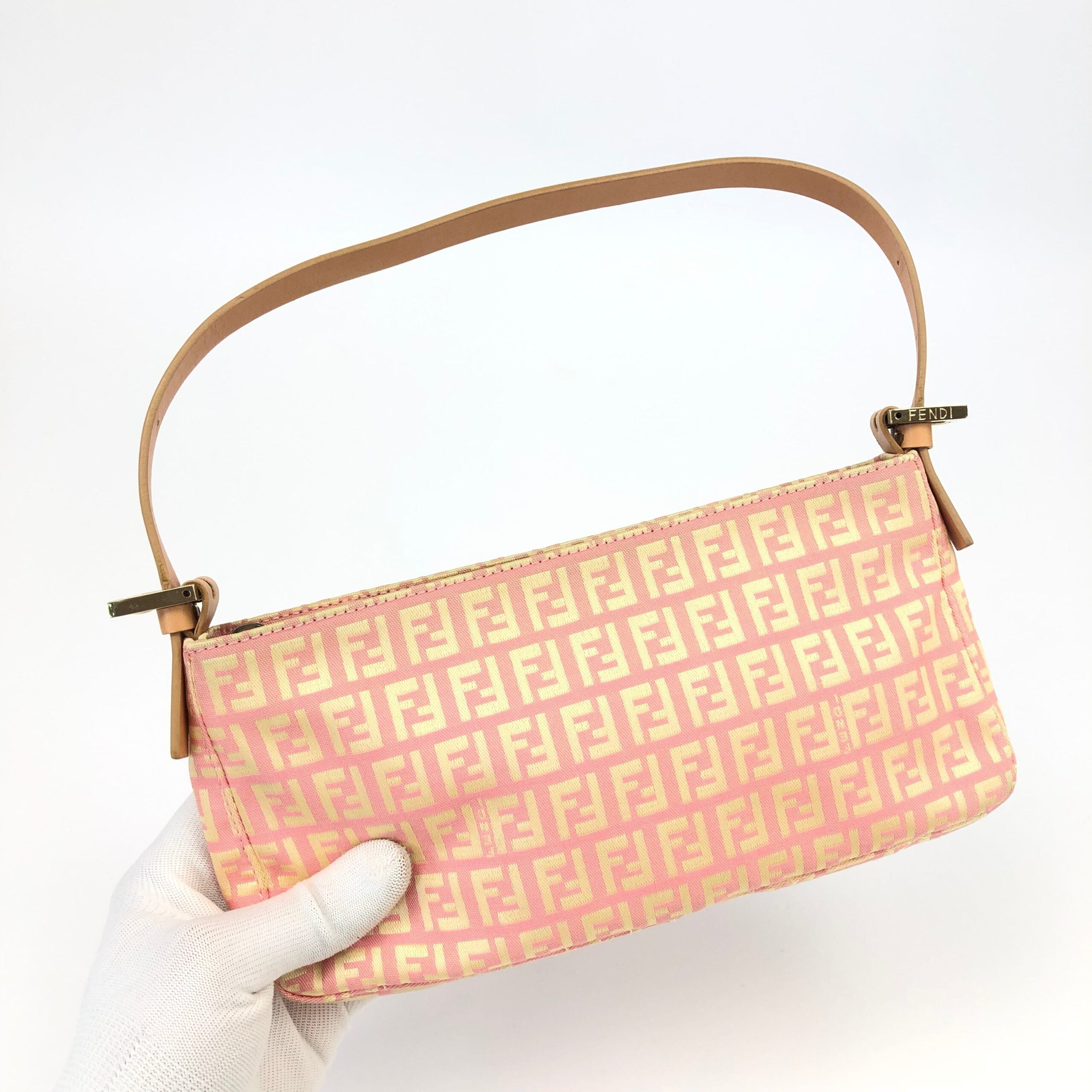 FENDI ZUCCA SHOULDER BAG
