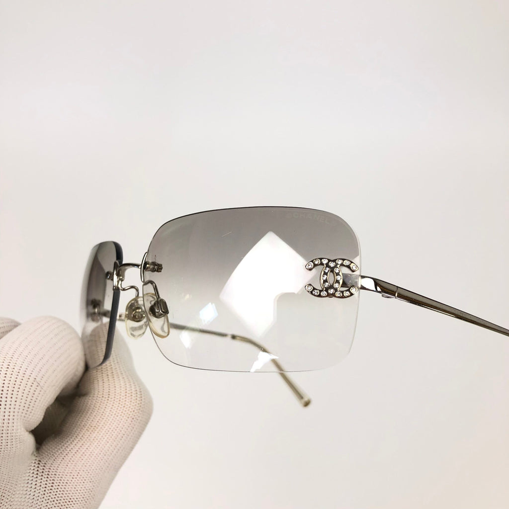 CHANEL RIMLESS SUNGLASSES