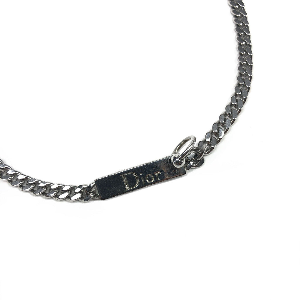 CHRISTIAN DIOR PIERCING CHOKER NECKLACE