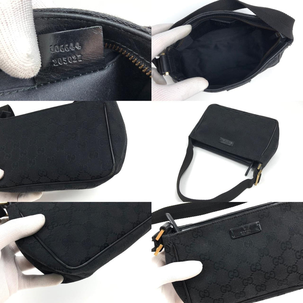 GUCCI MONOGRAM SHOULDER BAG