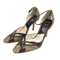 CHRISTIAN DIOR MONOGRAM HEELS -  UK 2.5, US 4.5, EU 35.5