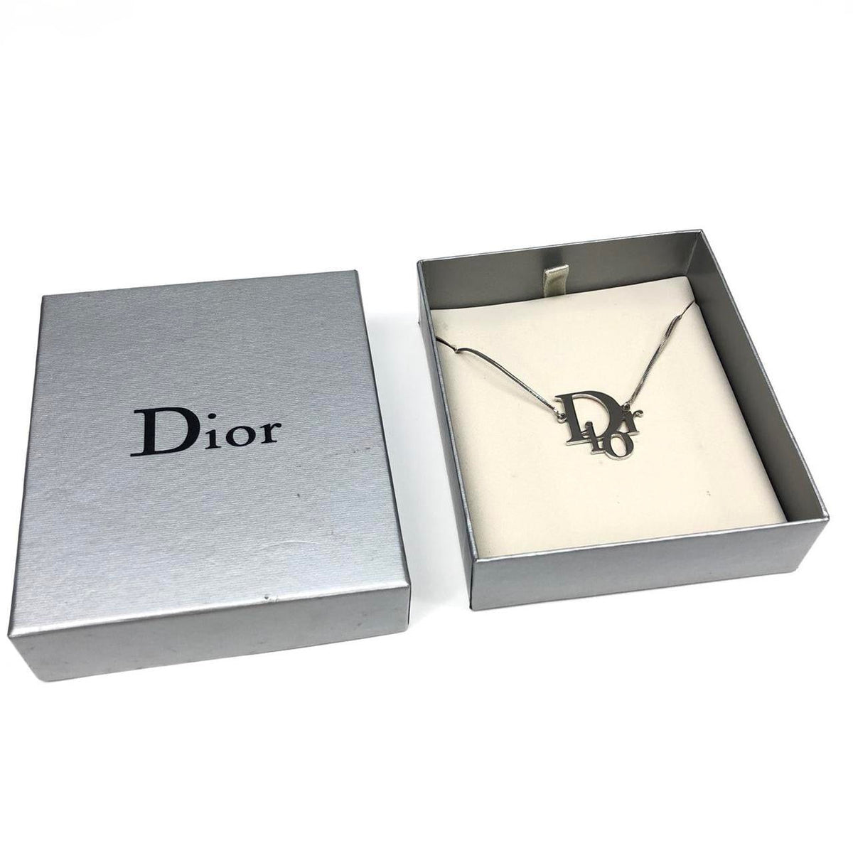 CHRISTIAN DIOR MONOGRAM NECKLACE