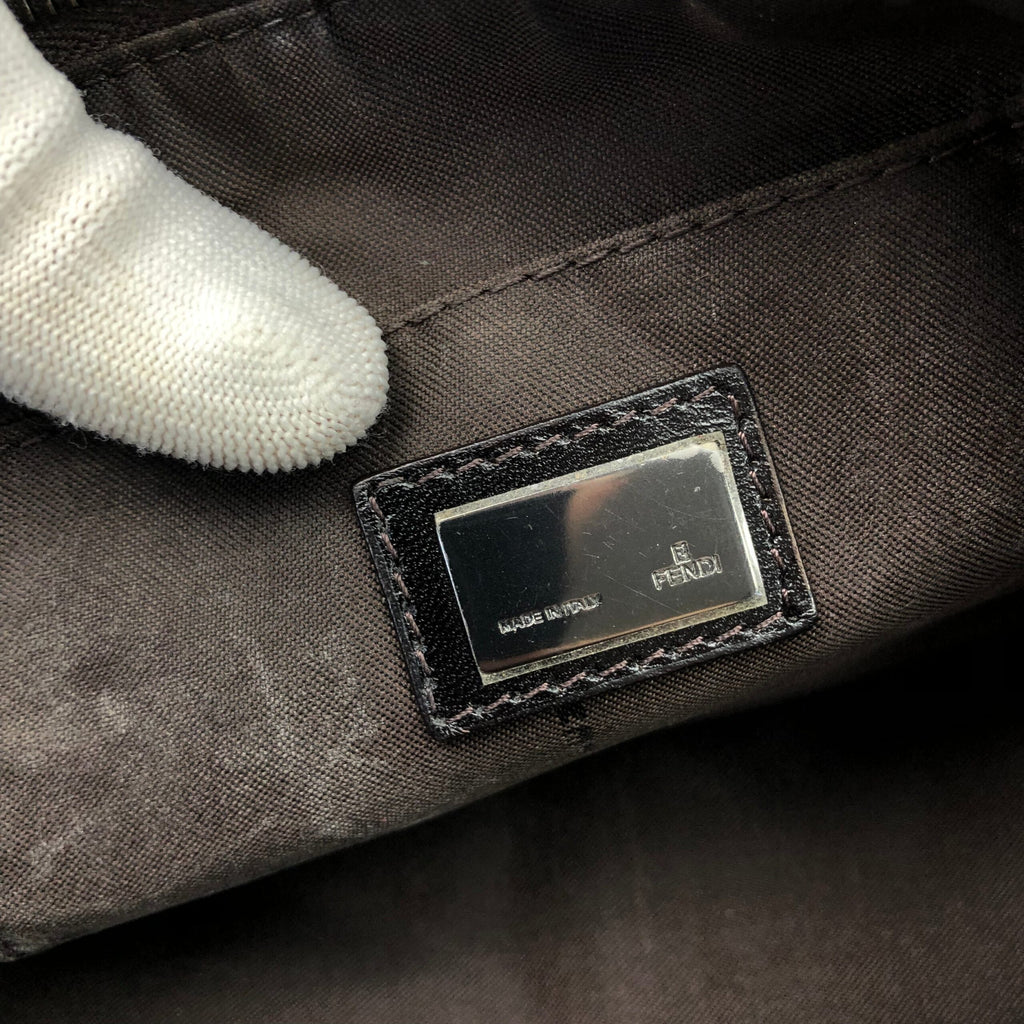 FENDI ZUCCA SHOULDER BAG