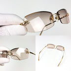 CHANEL RIMLESS SUNGLASSES