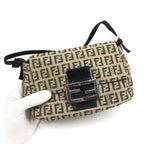 FENDI ZUCCA SHOULDER BAG