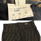 FENDI ZUCCA JEANS