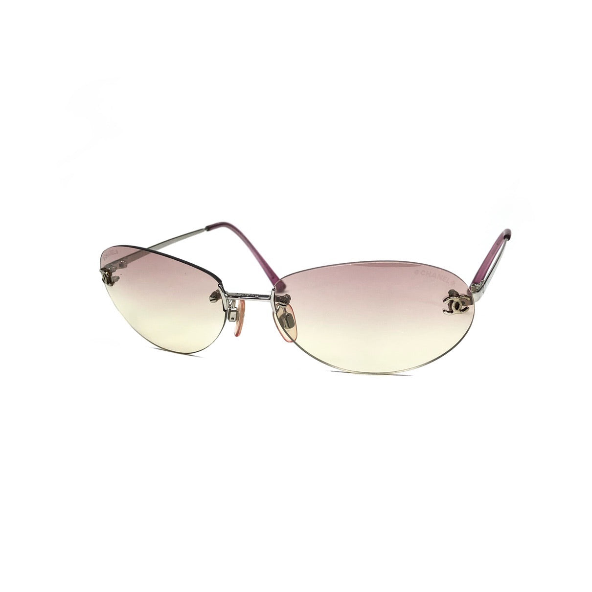 CHANEL RIMLESS SUNGLASSES