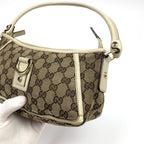 GUCCI MONOGRAM SHOULDER BAG