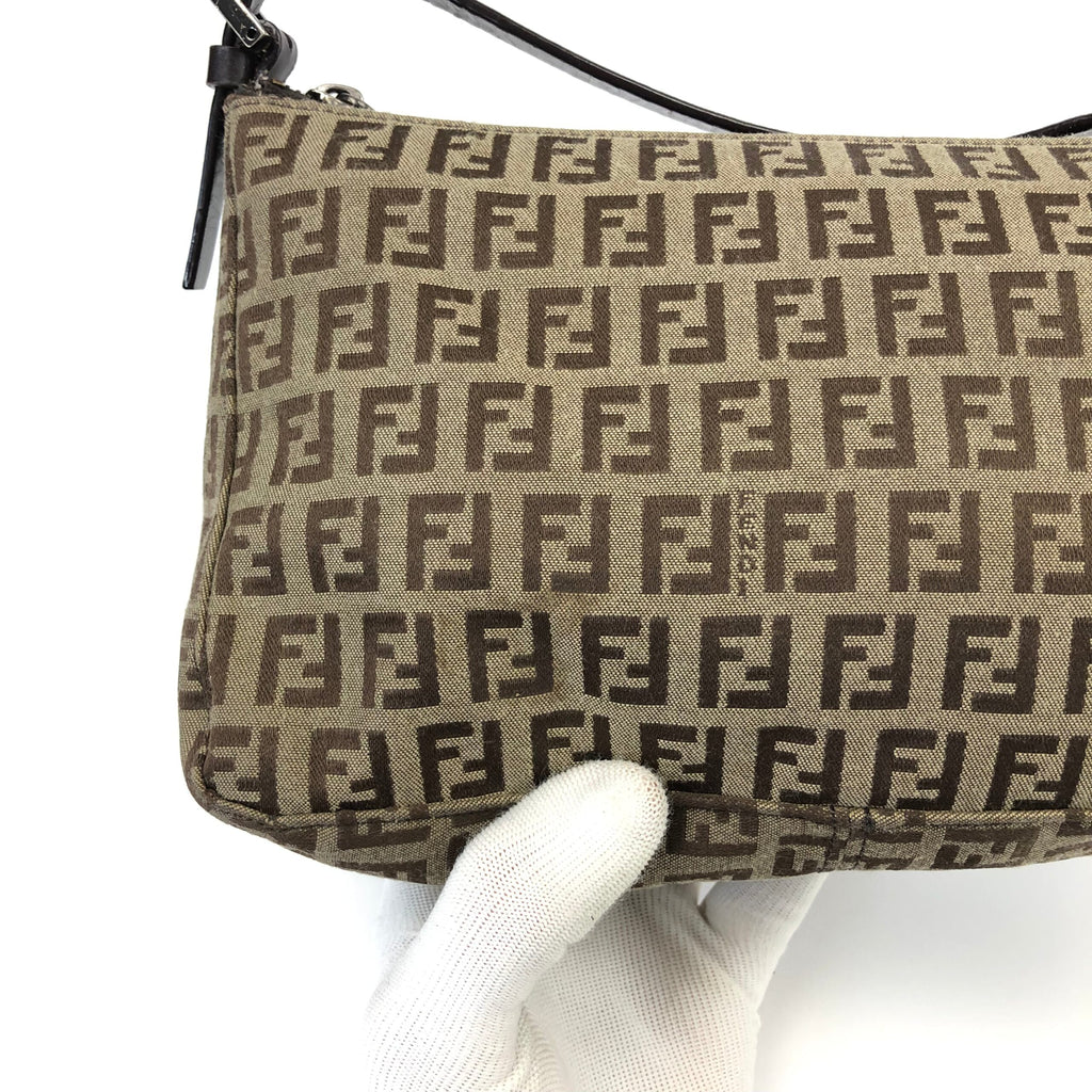 FENDI ZUCCA SHOULDER BAG