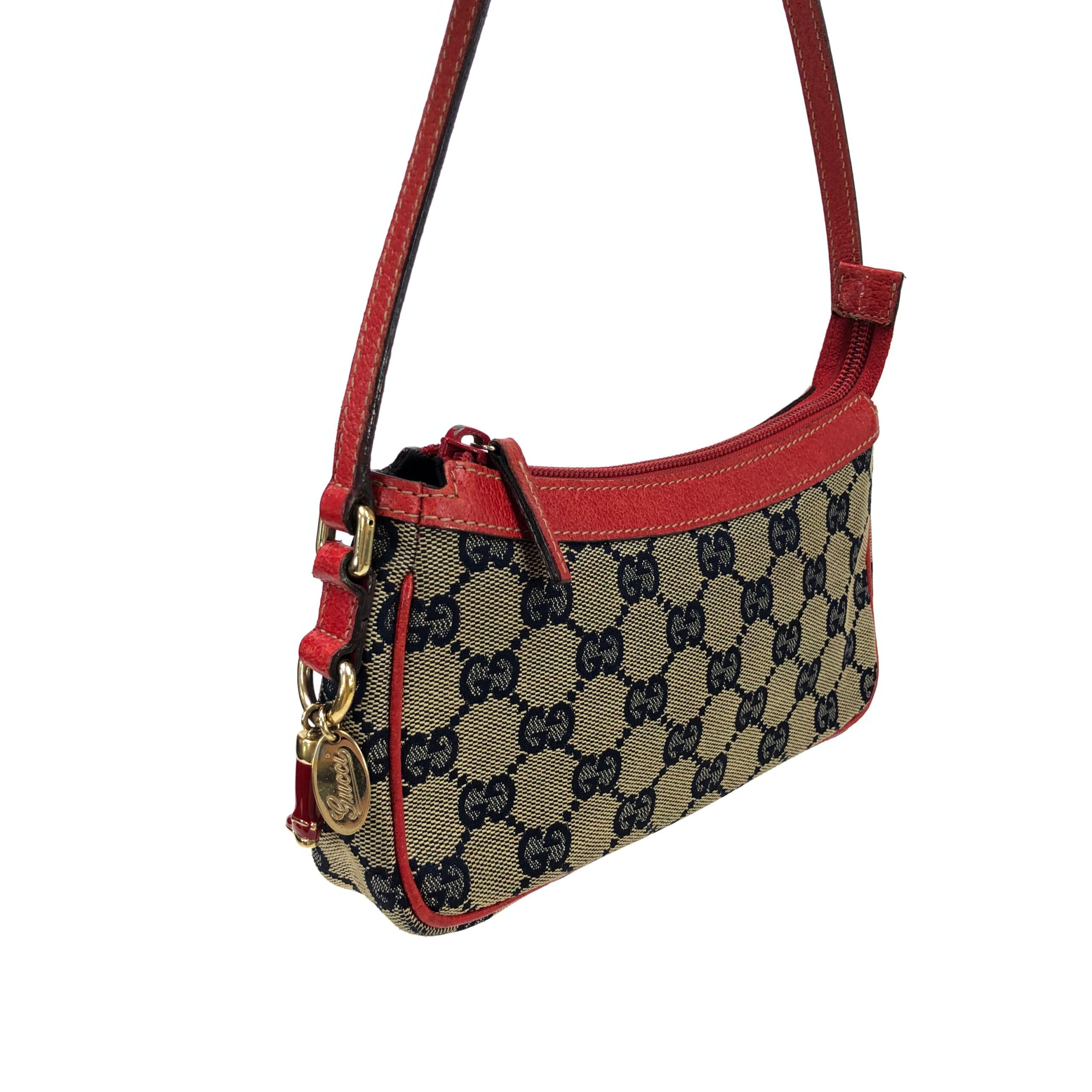 GUCCI MONOGRAM SHOULDER BAG
