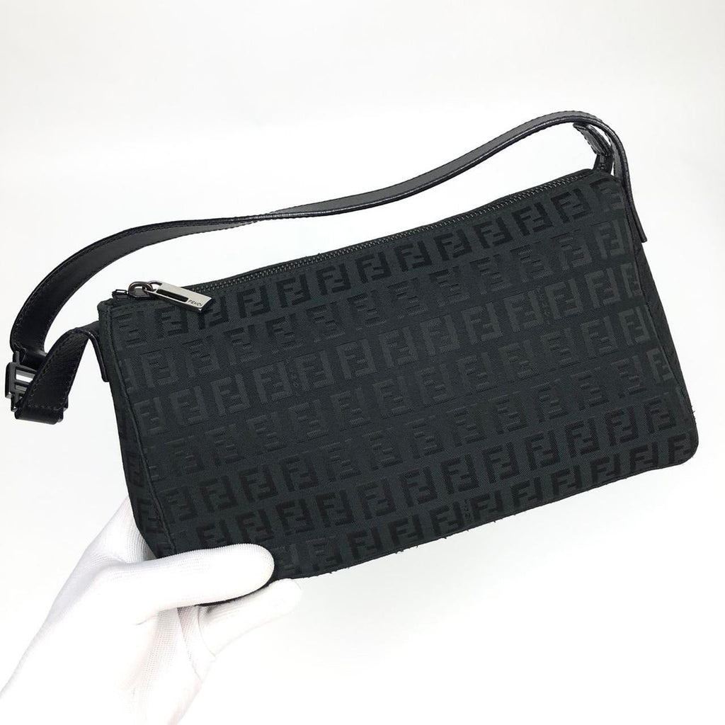 FENDI ZUCCA SHOULDER BAG
