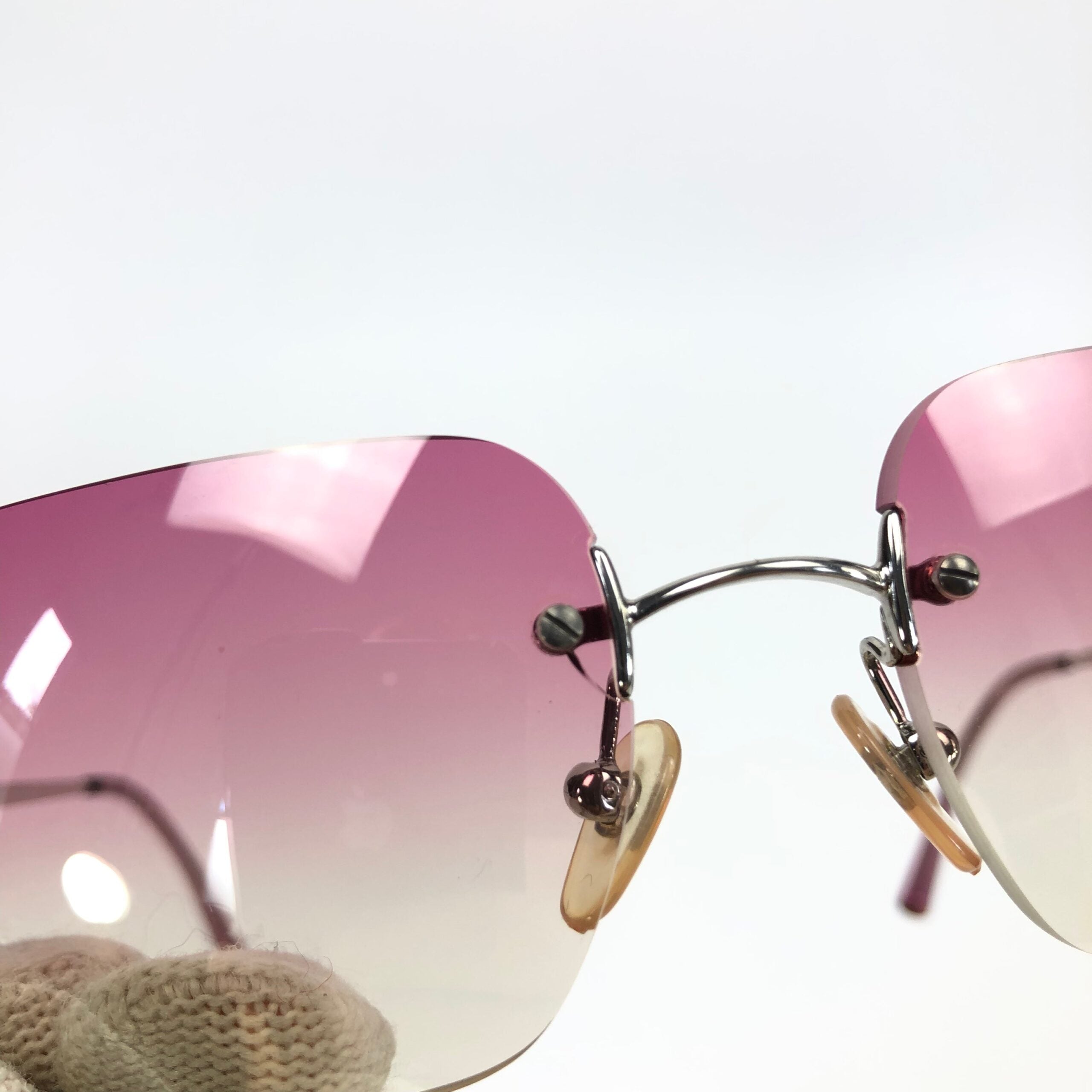 CHANEL RIMLESS SUNGLASSES