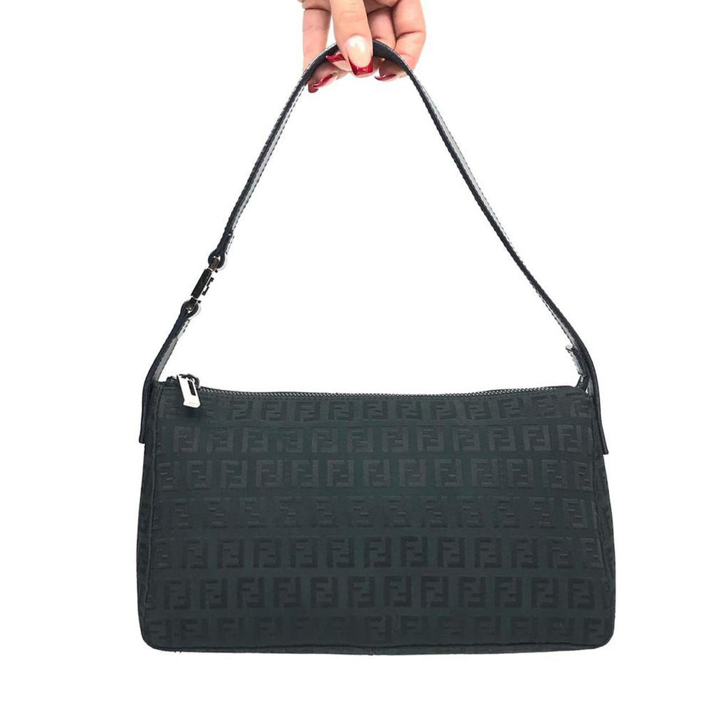 FENDI ZUCCA SHOULDER BAG