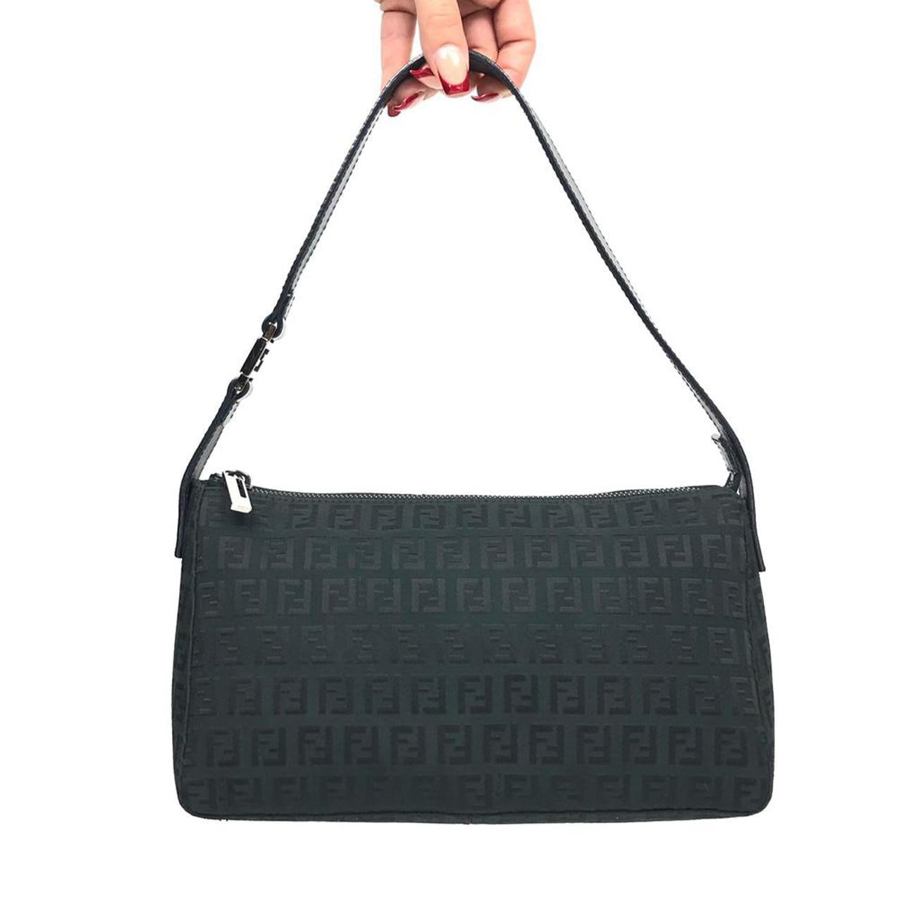 FENDI ZUCCA SHOULDER BAG