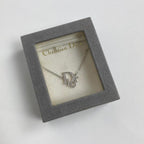CHRISTIAN DIOR JEWELLED MONOGRAM NECKLACE