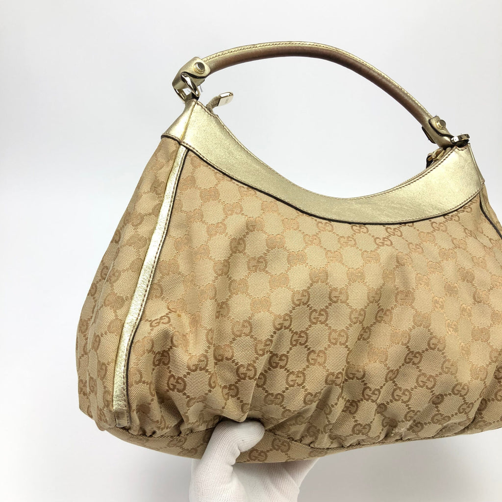 GUCCI MONOGRAM ABBEY SHOULDER BAG