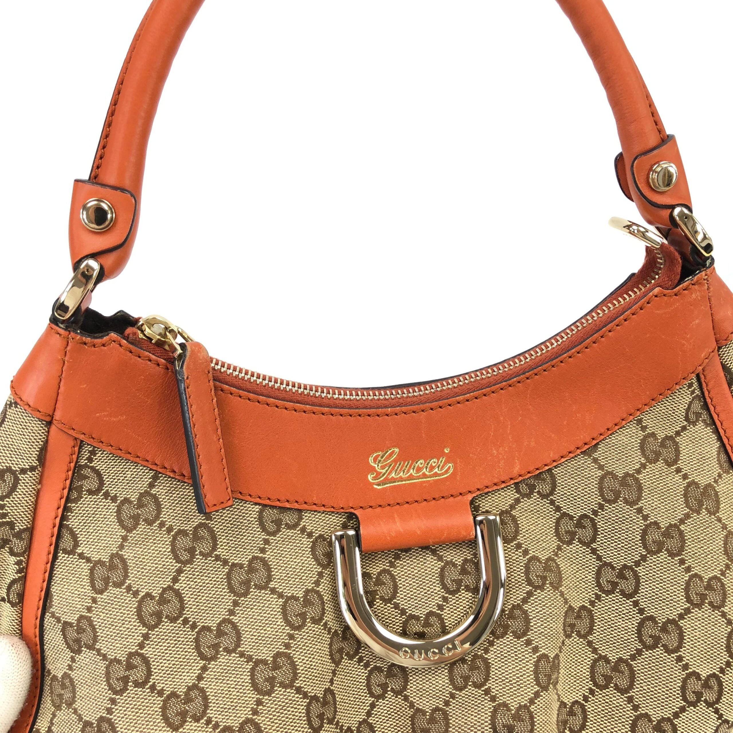 GUCCI MONOGRAM ABBEY SHOULDER BAG