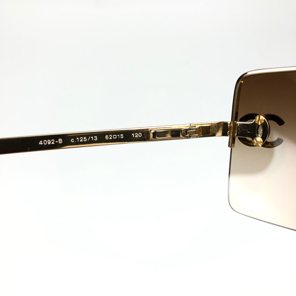 CHANEL RIMLESS SUNGLASSES