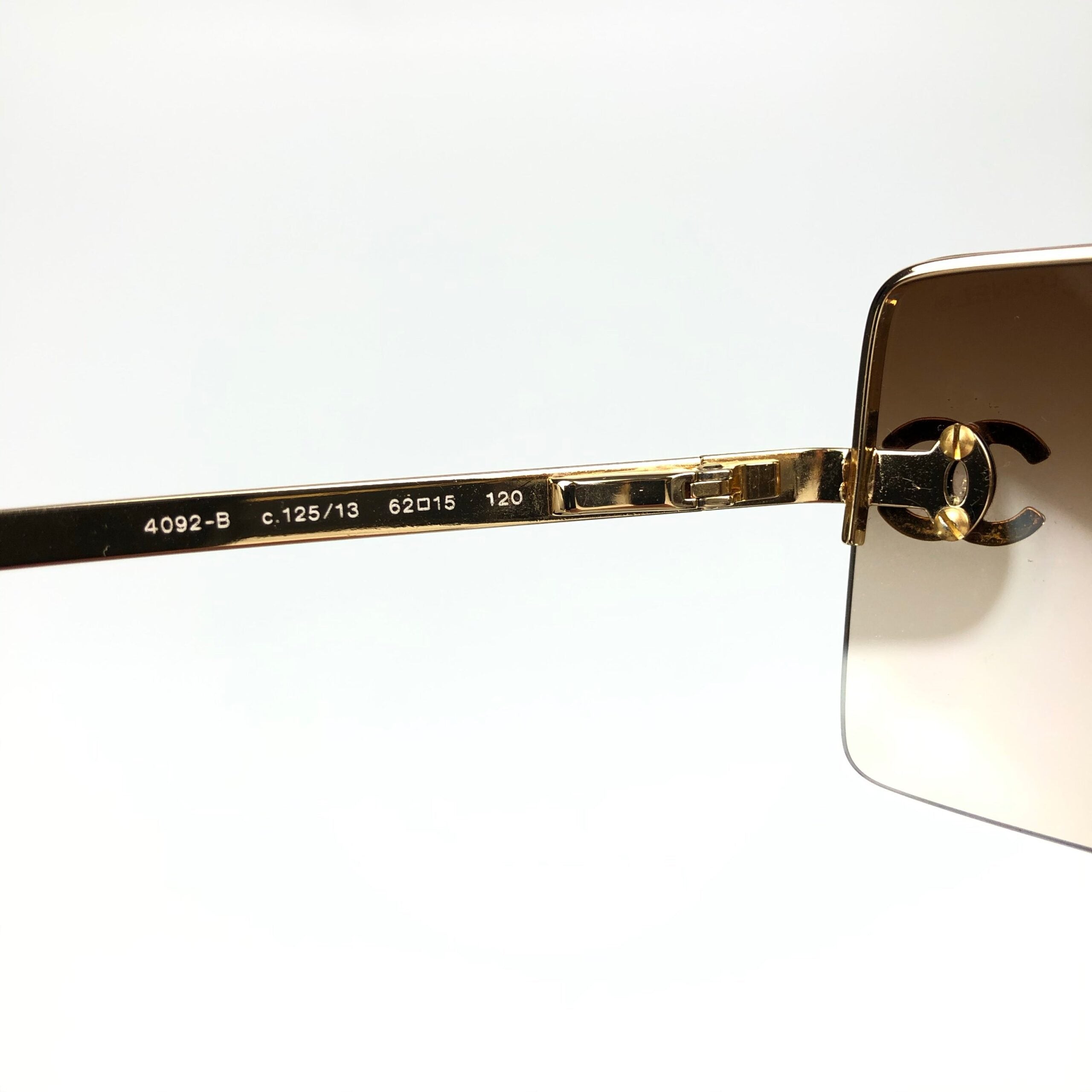 CHANEL RIMLESS SUNGLASSES