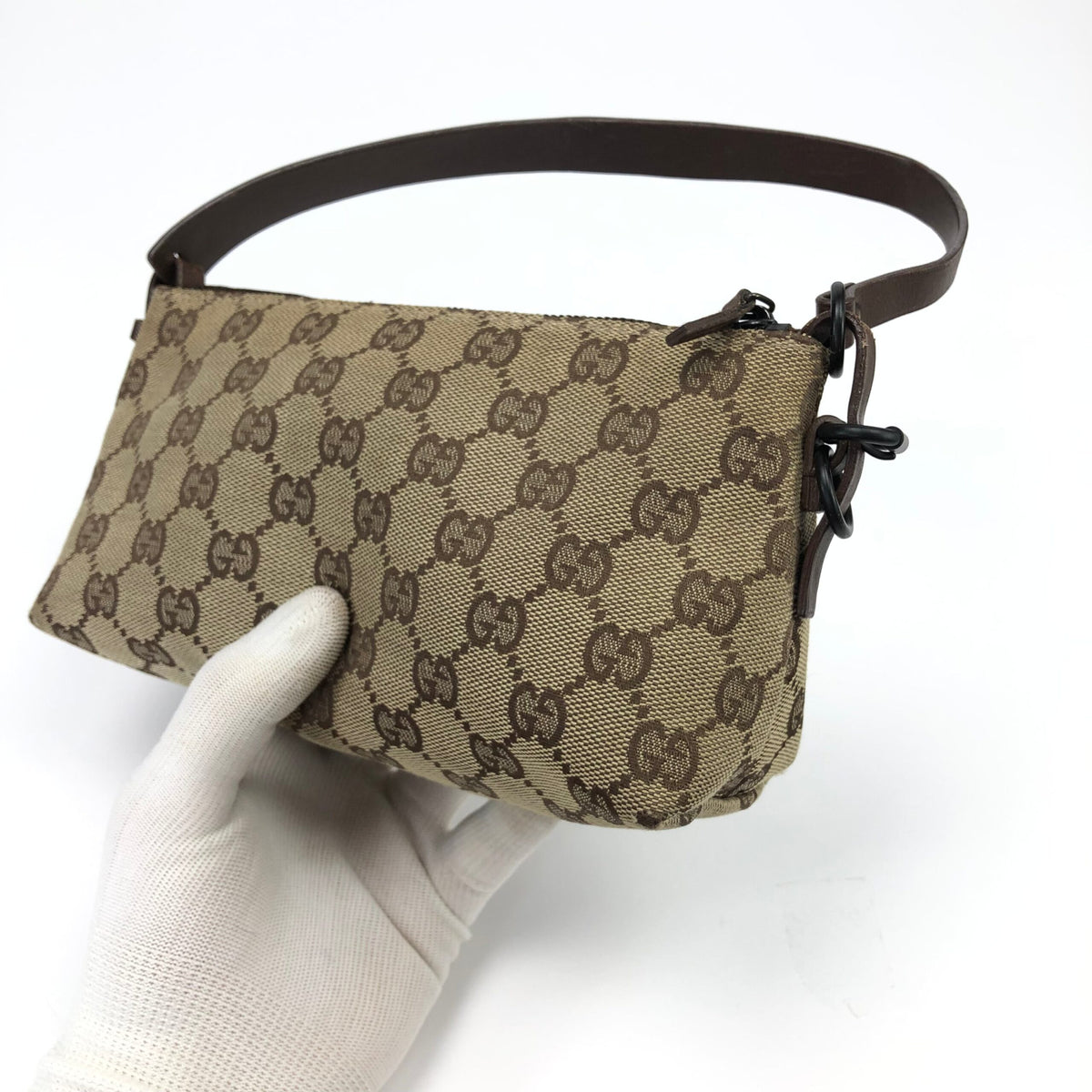 GUCCI MONOGRAM SHOULDER BAG