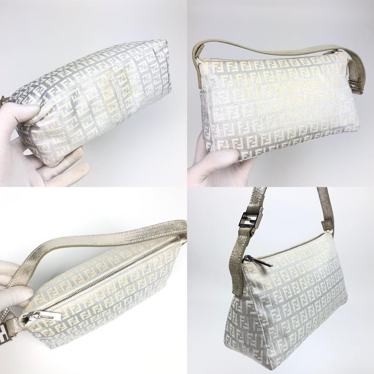 FENDI ZUCCA SHOULDER BAG