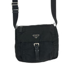 PRADA NYLON BUCKLE CROSSBODY BAG
