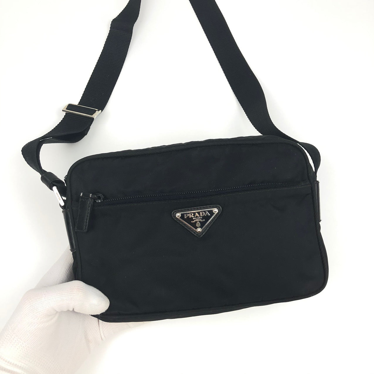 PRADA NYLON CROSSBODY BAG