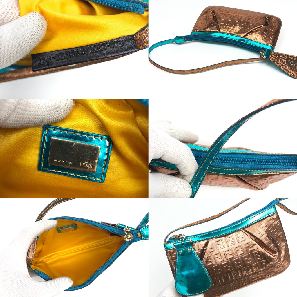 FENDI ZUCCA SHOULDER BAG