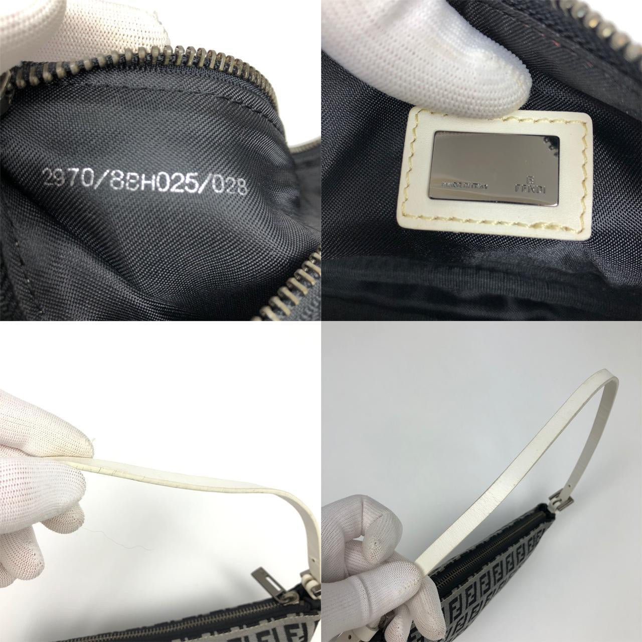 FENDI ZUCCA SHOULDER BAG