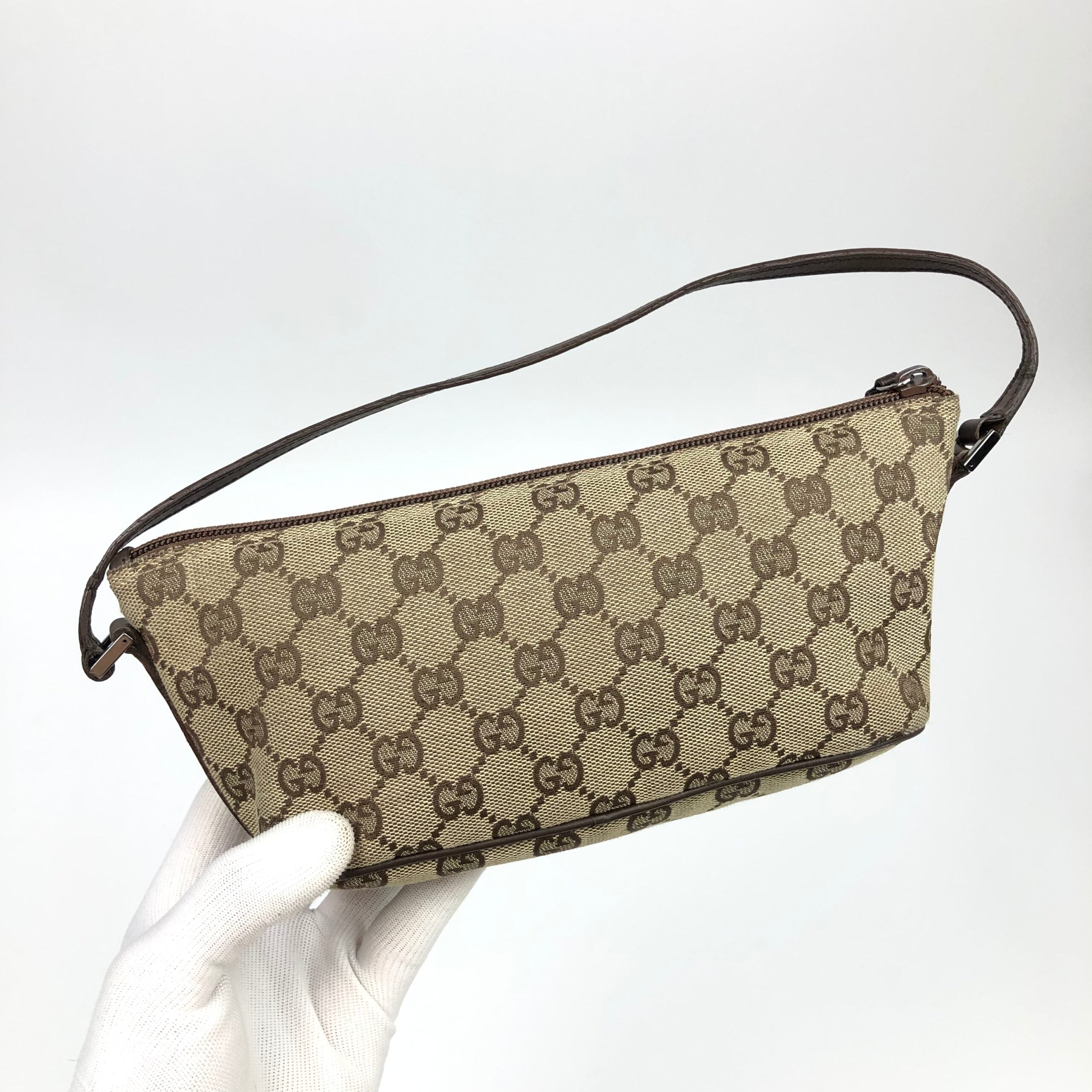 GUCCI MONOGRAM SHOULDER BAG