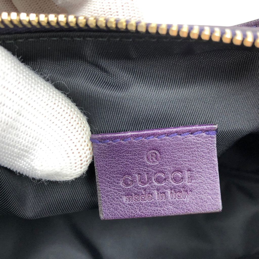 GUCCI MONOGRAM SHOULDER BAG