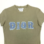 CHRISTIAN DIOR DENIM PRINT T-SHIRT