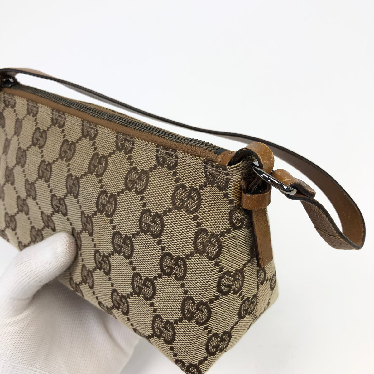 GUCCI MONOGRAM SHOULDER BAG
