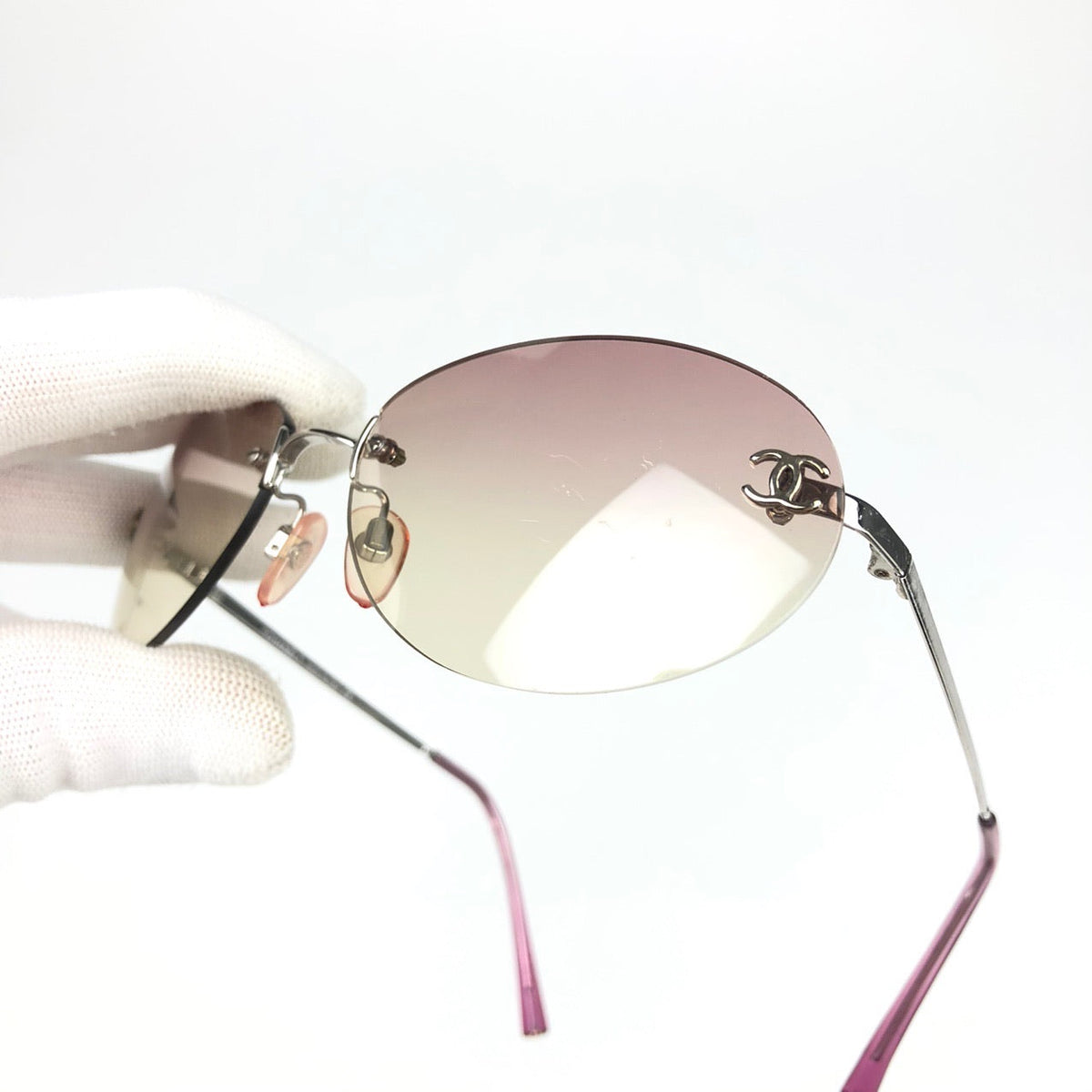 CHANEL RIMLESS SUNGLASSES