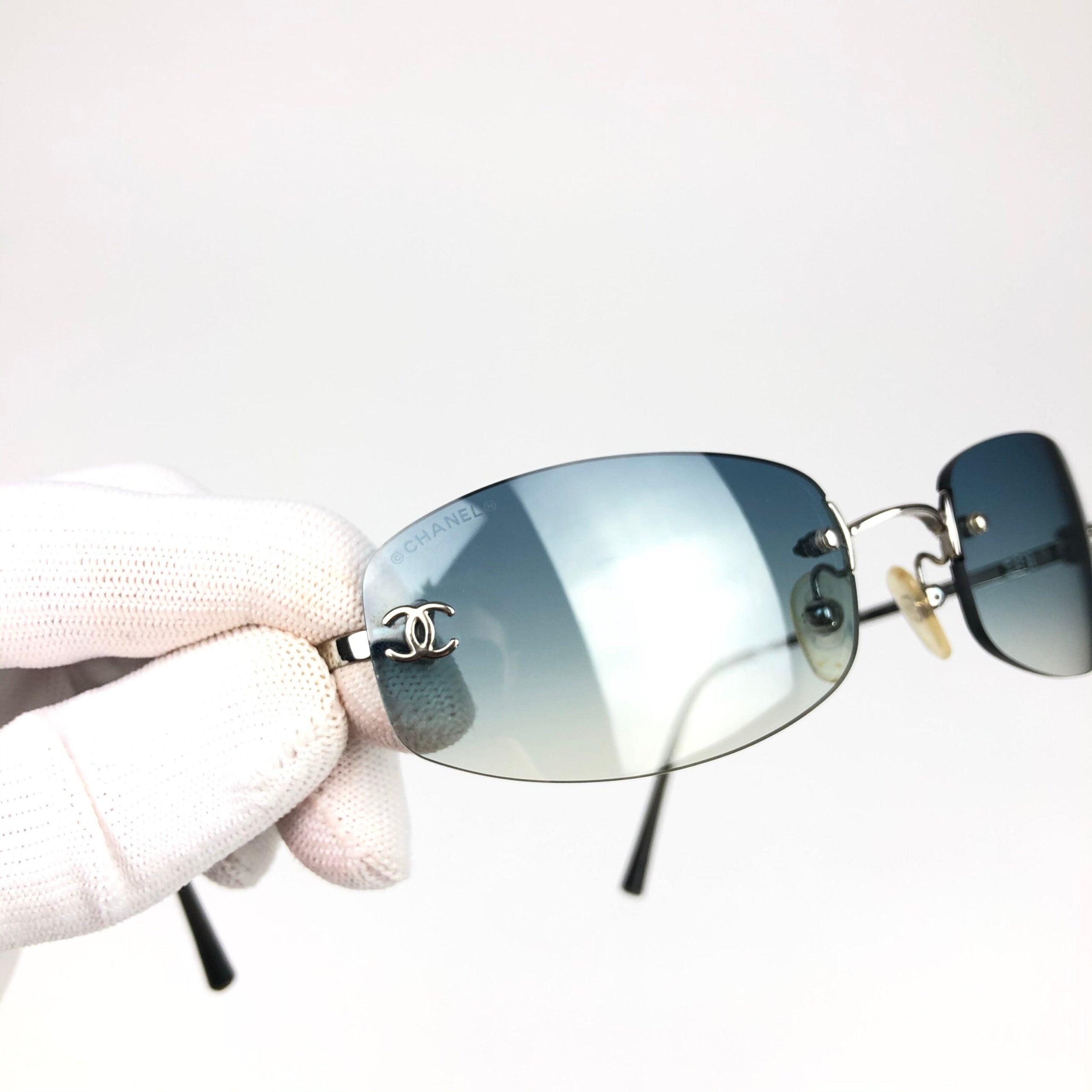 CHANEL RIMLESS SUNGLASSES