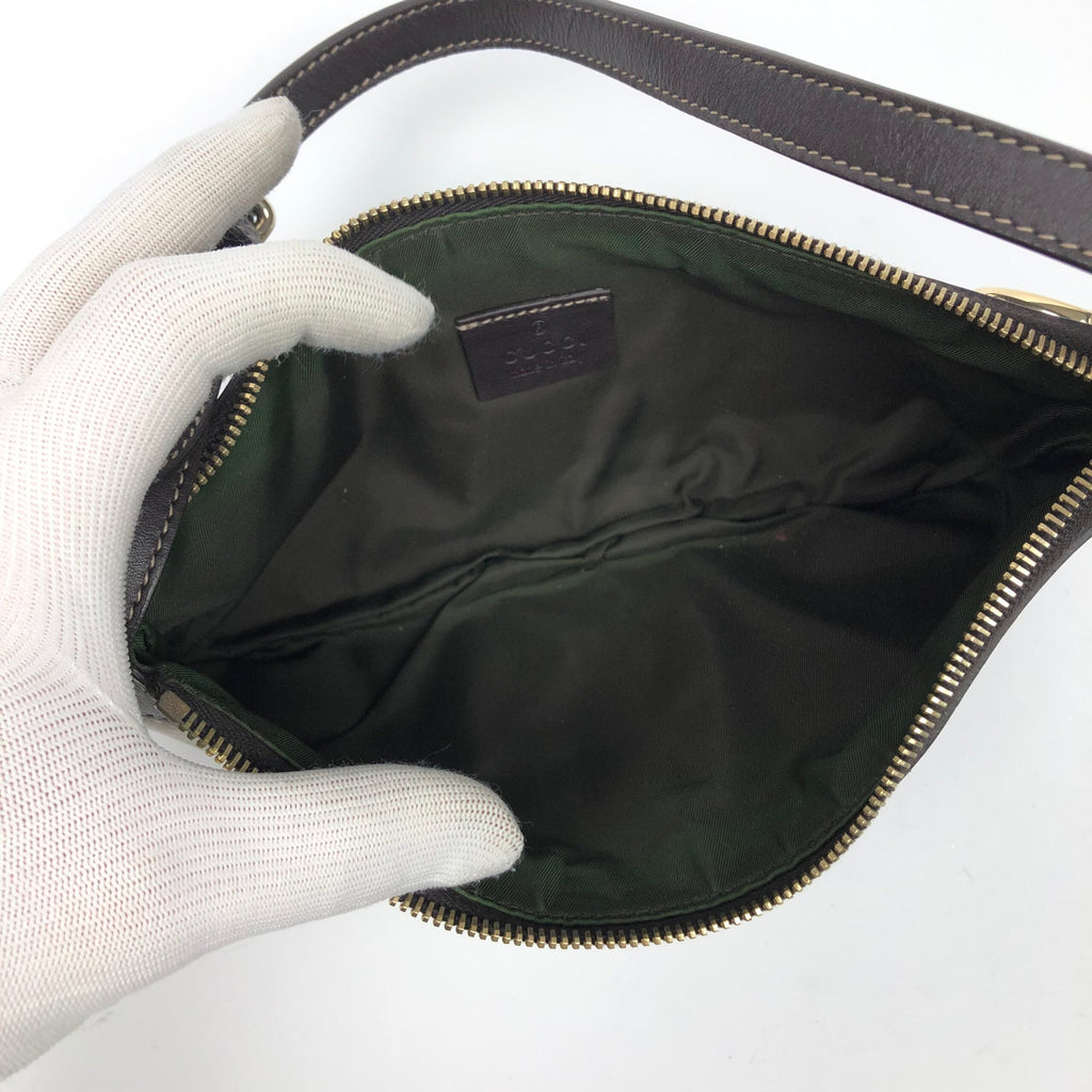 GUCCI MONOGRAM SHOULDER BAG