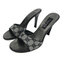 GUCCI MONOGRAM HEELS -  UK 3 / US 5 / EU 36