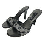 GUCCI MONOGRAM HEELS -  UK 3 / US 5 / EU 36