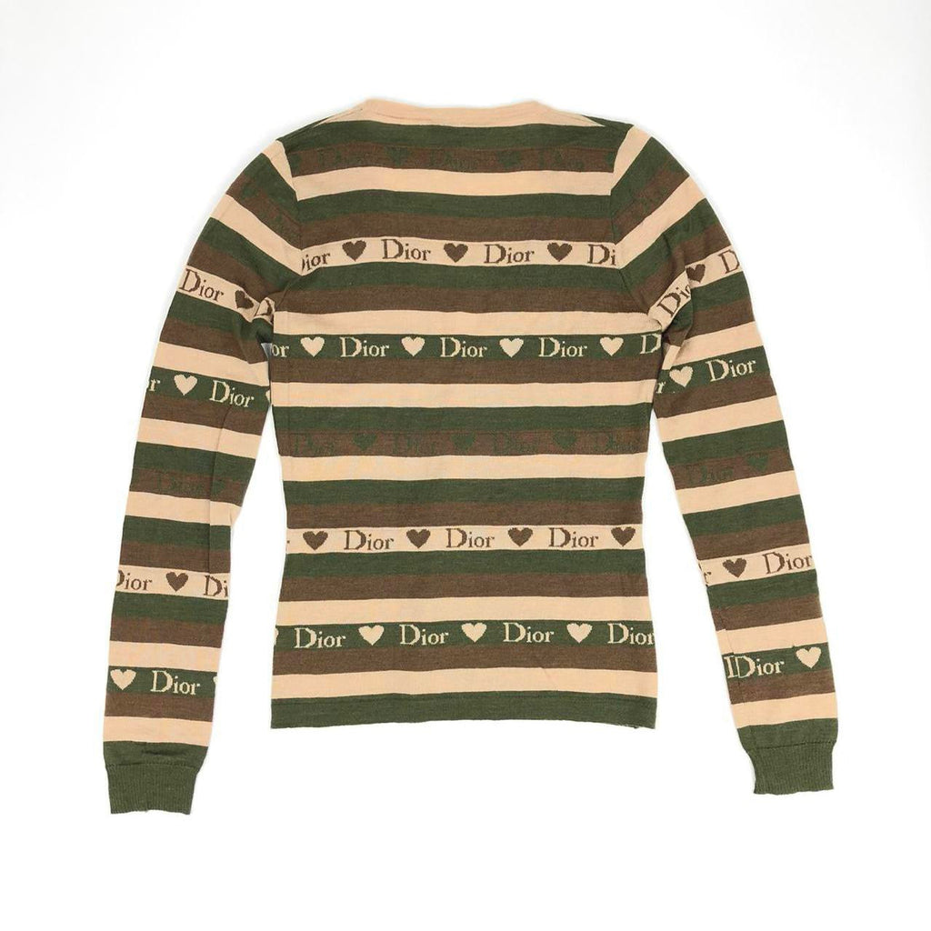 CHRISTIAN DIOR WOOL CARDIGAN