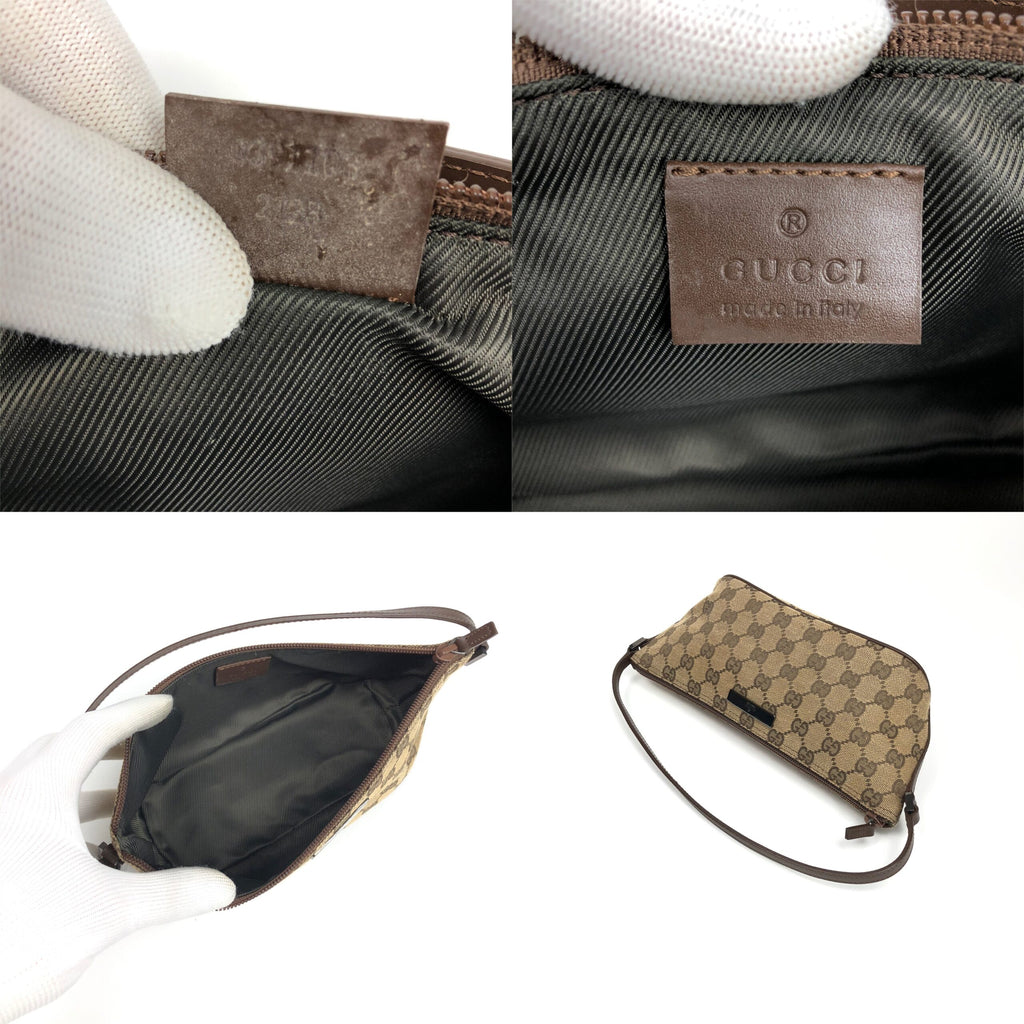 GUCCI MONOGRAM SHOULDER BAG