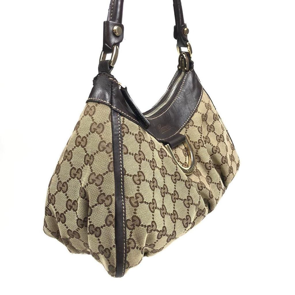 GUCCI MONOGRAM SHOULDER BAG