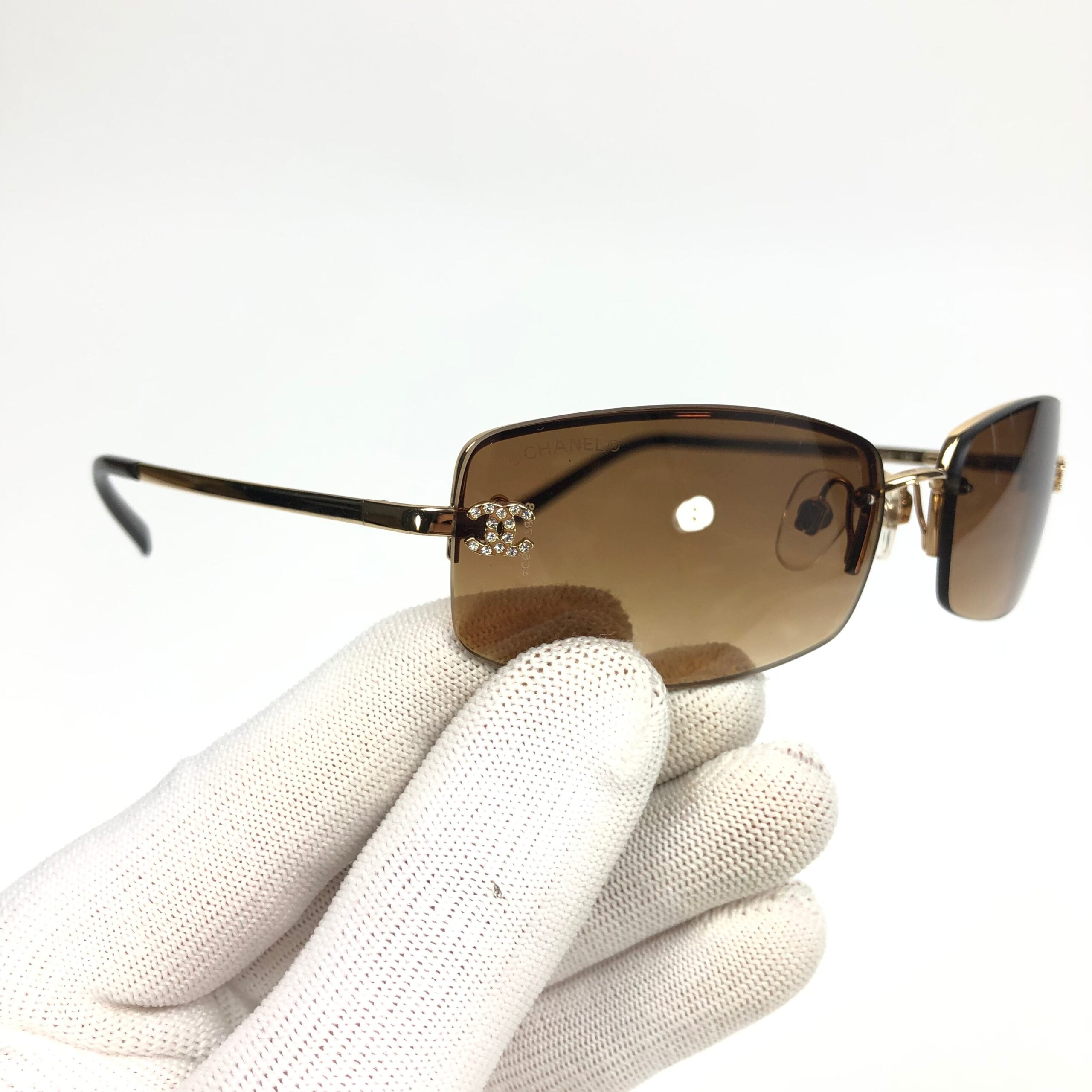 CHANEL RIMLESS SUNGLASSES