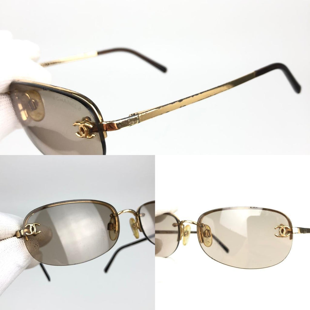 CHANEL RIMLESS SUNGLASSE