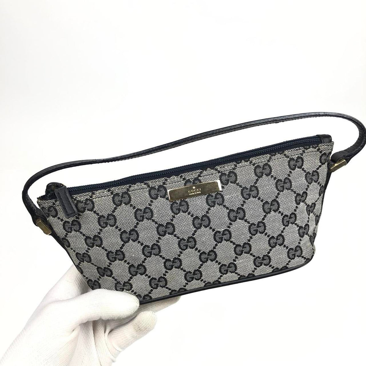 GUCCI MONOGRAM SHOULDER BAG